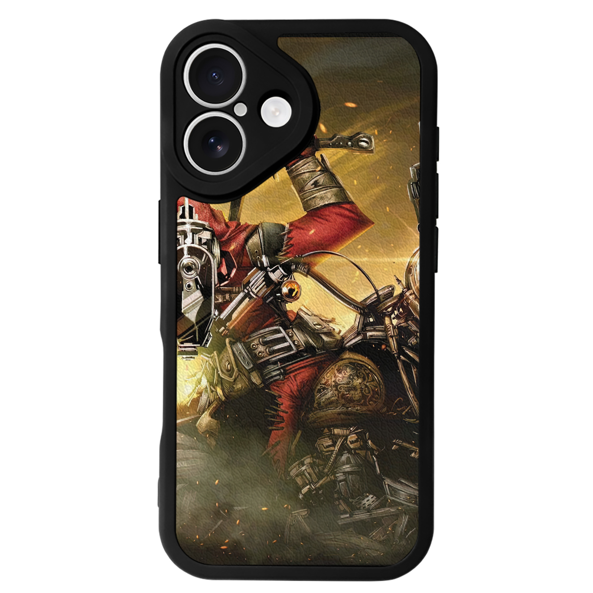 （画像用） Deadpool デッドプール 【iPhone 16シリーズ対応】シリコンスマホケース（レザー調） 材質：シリコン